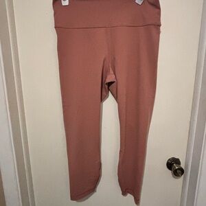 Women’s High-Waist Leggings in Dusty Rose